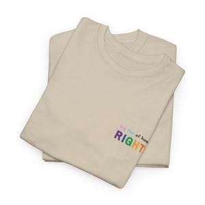 Big Fan Of Human Rights T-Shirt white | Human rights LGBTQ | Social justice | Equality Sweater Sand