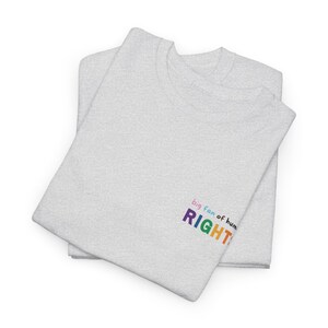 Big Fan Of Human Rights T-Shirt white | Human rights LGBTQ | Social justice | Equality Sweater Ash