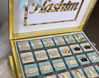 Graduation/Back to School Chocolate Box, !!!Congratulations!!!, Personalized Party Favors, Chocolate Gift Box, Party Favors