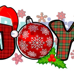 Joy to the World/Christmas/Christmas Joy/Christmas Decorations/PNG/Sublimation