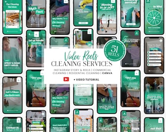 Cleaning Business, Instagram reels, Cleaning Services Reels, Residential Cleaning Template, Social Media, Cleaning company, Commercial