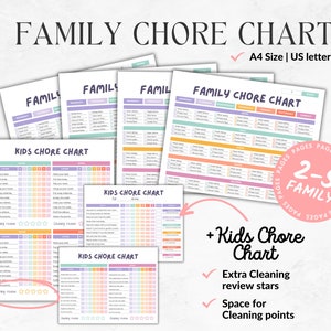 Cleaning Checklist Bundle | Weekly Cleaning Printable | Monthly ...