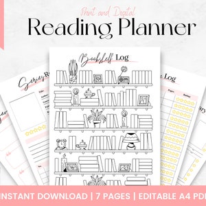 Summer reading log, A4 book review, Printable reading tracker, Summer reading log | Instant Download PDF, Print, Digital