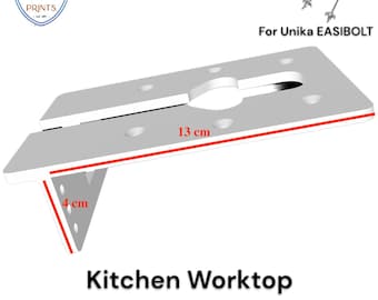 Dima per fresatura bulloni piano di lavoro cucina / Modello di taglio di precisione / Alec 3D Prints