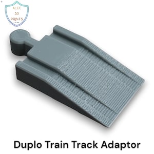 Plastic Train-Track Ramps (Pair) | Fits Brio • IKEA LILLABO • Bigjigs | Alec 3D Prints