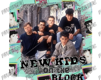 New kids png digital download 80s/90s
