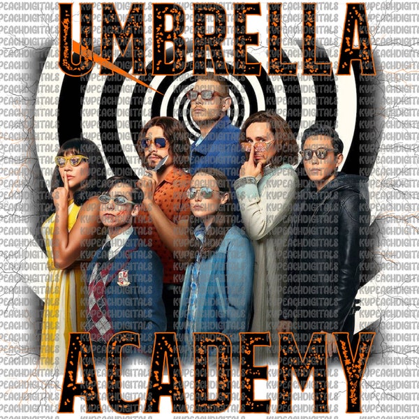 Umbrella Academy png/digital download