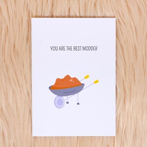 Moederdag Wenskaart A6 - You are the best modder - Lievigheidjes