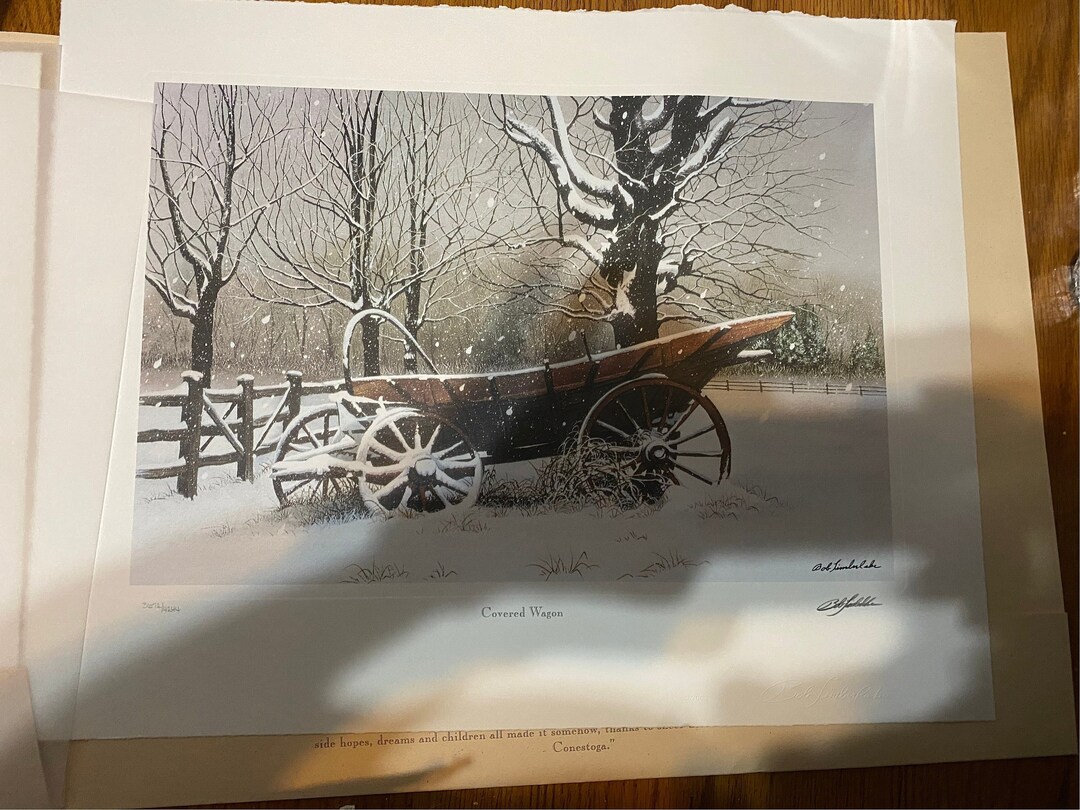 Bob Timberlake winter Portfolio Etsy