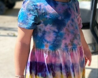 Toddler Tie Dye Dress