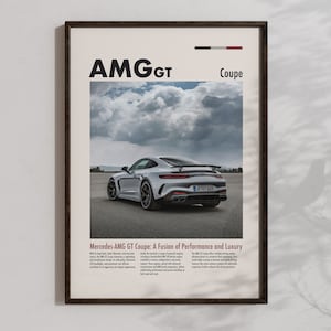 Mercedes mega 2018 2018 Poster Super Cars Wandkunst Cooles Luxusauto Drucke Mercedes Benz Accesor Grafik-Hyper-Auto-Geschenke für Rennsport-Enthusiasten