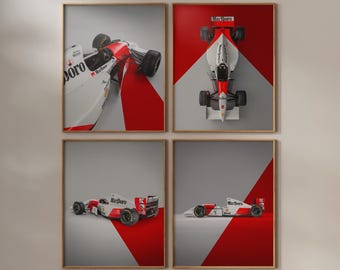 アイルトン・セナ マクラーレン MP4-6 1991 F1 世界チャンピオン