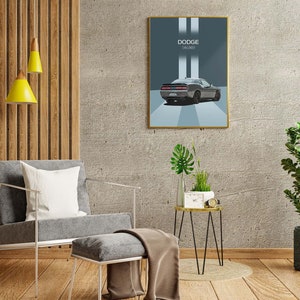 Dodge Challenger Wall Art, Downloadable Dodge Poster, Dodge Challenger