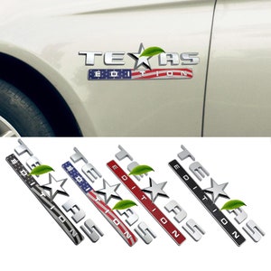 Texas Edition Logo emblem sticker