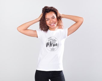 Soccer Mom Women's Softstyle Tee | Soccer Mom Shirt, Gift for Mom, Sports Mom