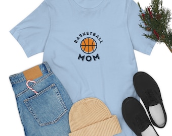 Basketball Mom Women's Tee / Basketball Mom Shirt, Gift for Mom, Basketball Parent Gift, Basketball Parent Shirt