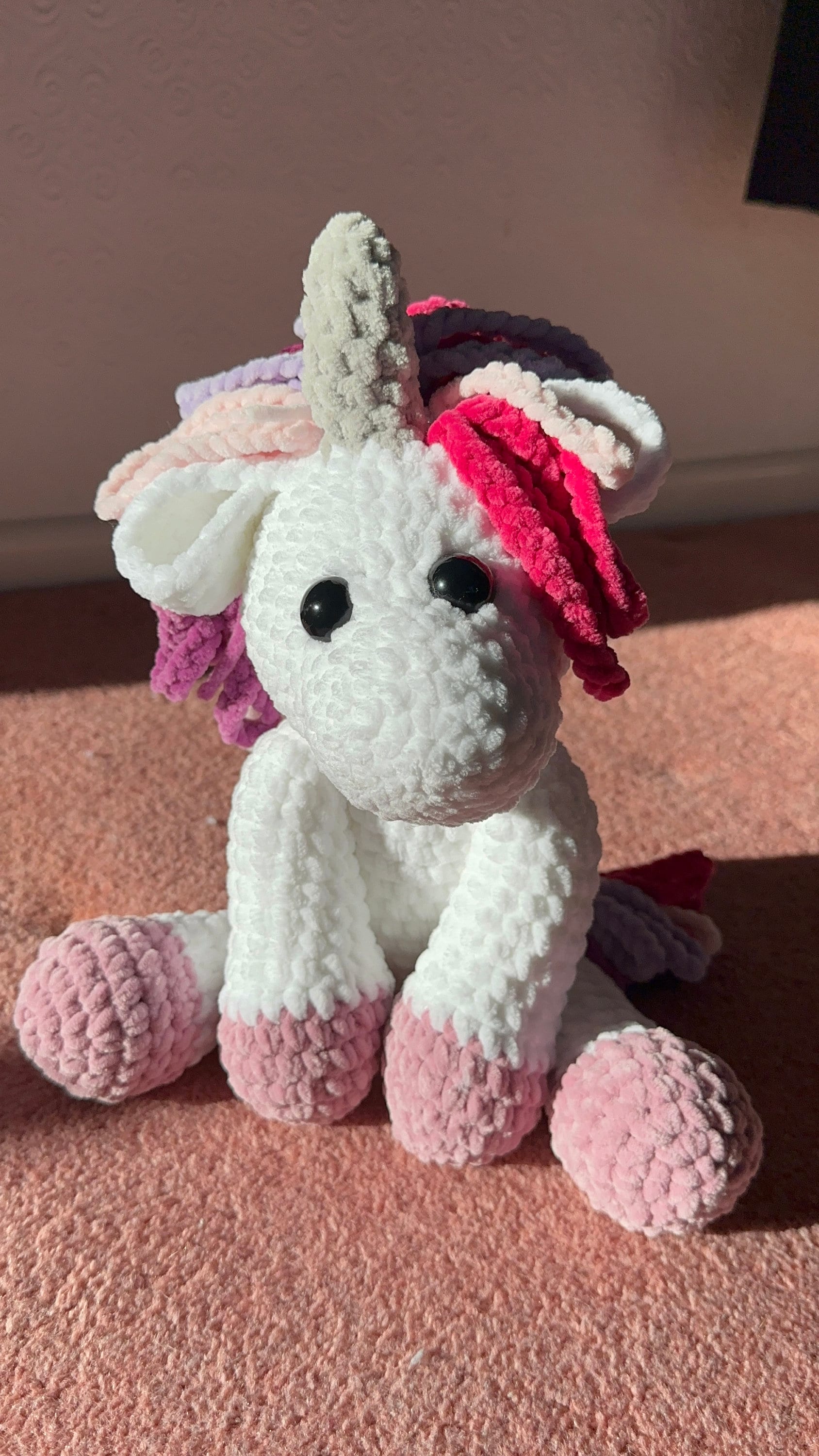 30 Unicorn Crochet Patterns to Spark a Little Handmade Magic 26 Evelyn the Unicorn Crochet Pattern
