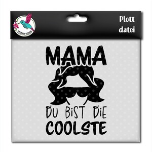 Mamma, sei la più bella | Regalo per la festa della mamma | pngsvg | File di stampa per la stampa con carta, vinile o pellicola flessibile | Motivo per l'incisione