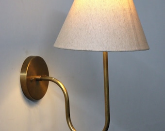 Radiant Brass Elegance Wall Lamp for Timeless Décor
