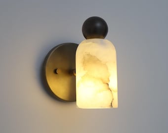 Timeless Genuine Alabaster Stone Elegance Wall Lamps The Art Of Natural Alabaster