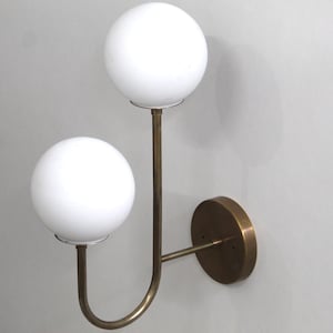 Handcrafted Modern Brass Decorative Italian Wall Lamp Room Decor Luminaire