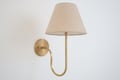 Radiant Raw Brass Elegance Wall Lamp for Timeless Décor