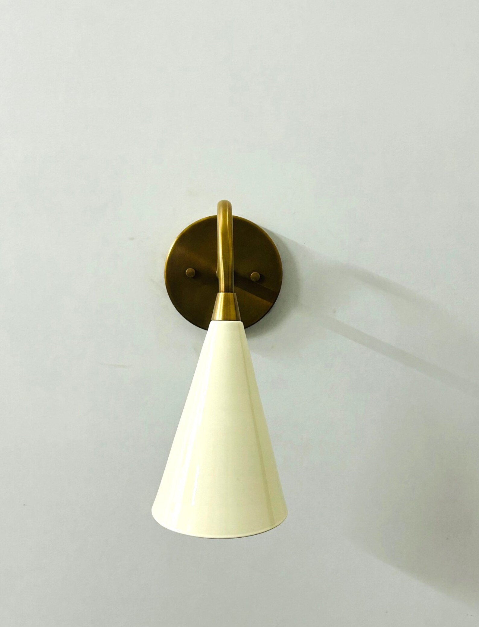Timeless Elegance Handcrafted Brass Wall Lamp for Any Room - Etsy