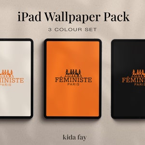 iPad Background Pack | 3 Colour Wallpaper Screensaver Set