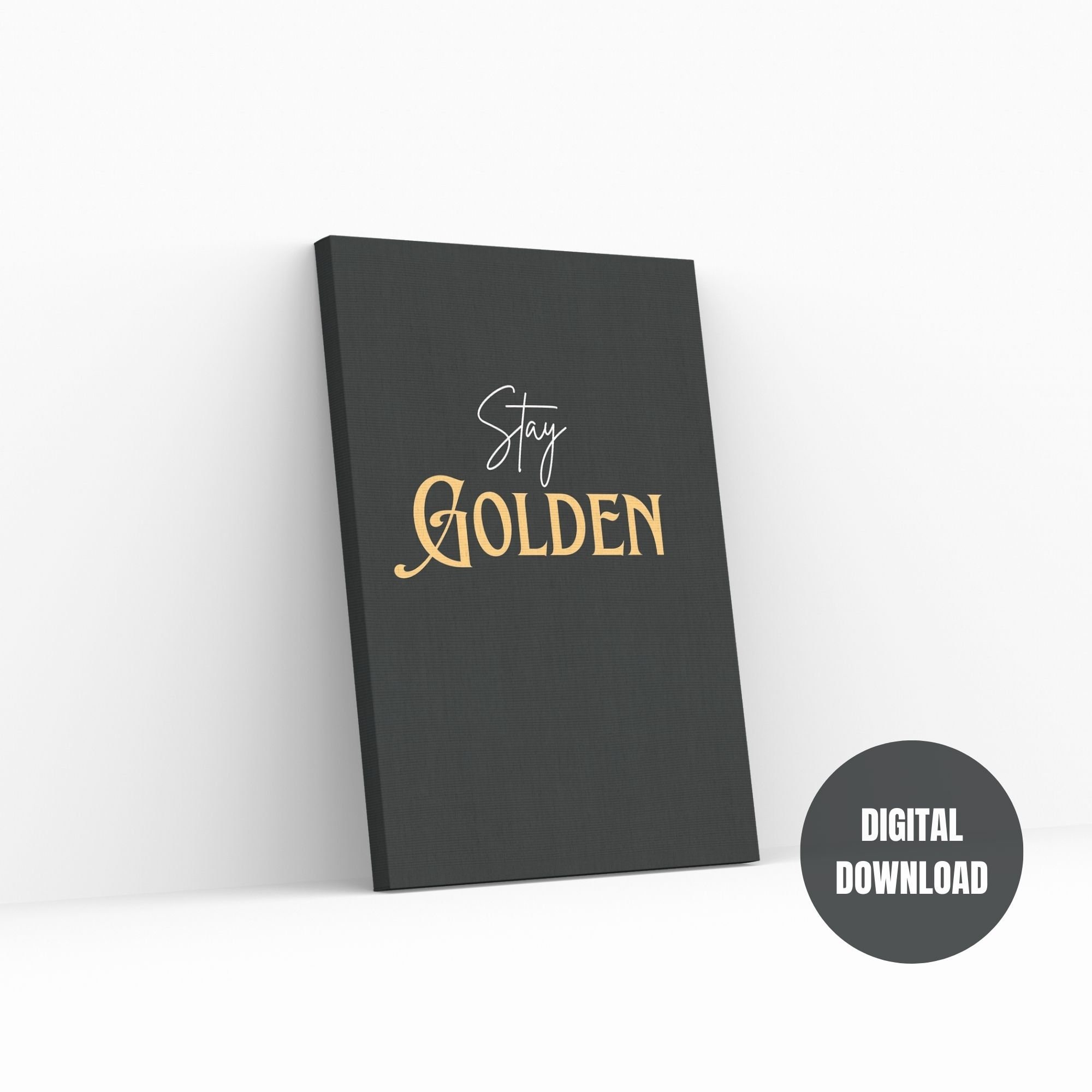 Golden goal  Poster for Sale by bluerooster