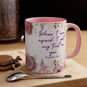 2024 English Yeartext Mug | JW YT mug | JW mug | jw Gifts | Psalm 56:3 YearText Mug | gift for pioneer | sister gift