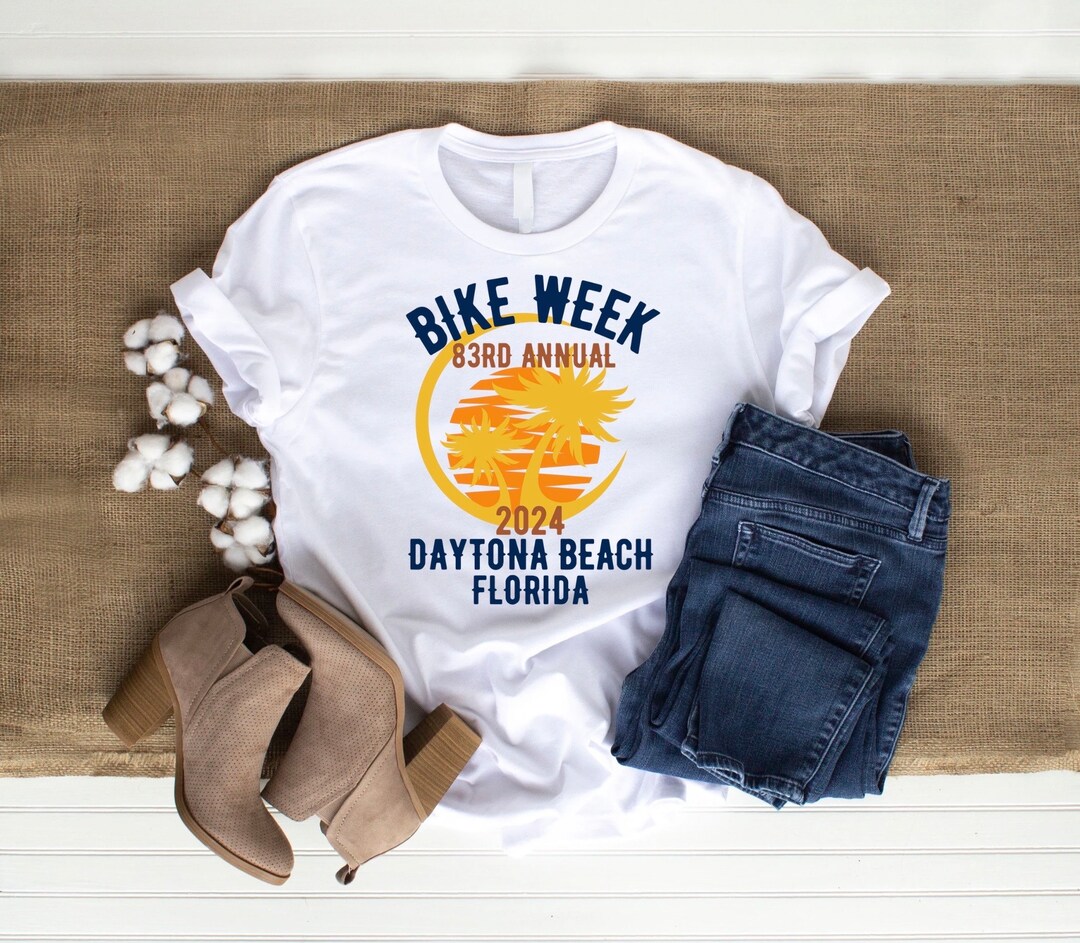 Daytona Bike Week Shirts, 2024 Bike Week Tshirts, Daytona Beach 83rd