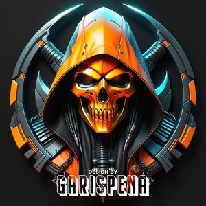 Orange Reaper Twitch Badges