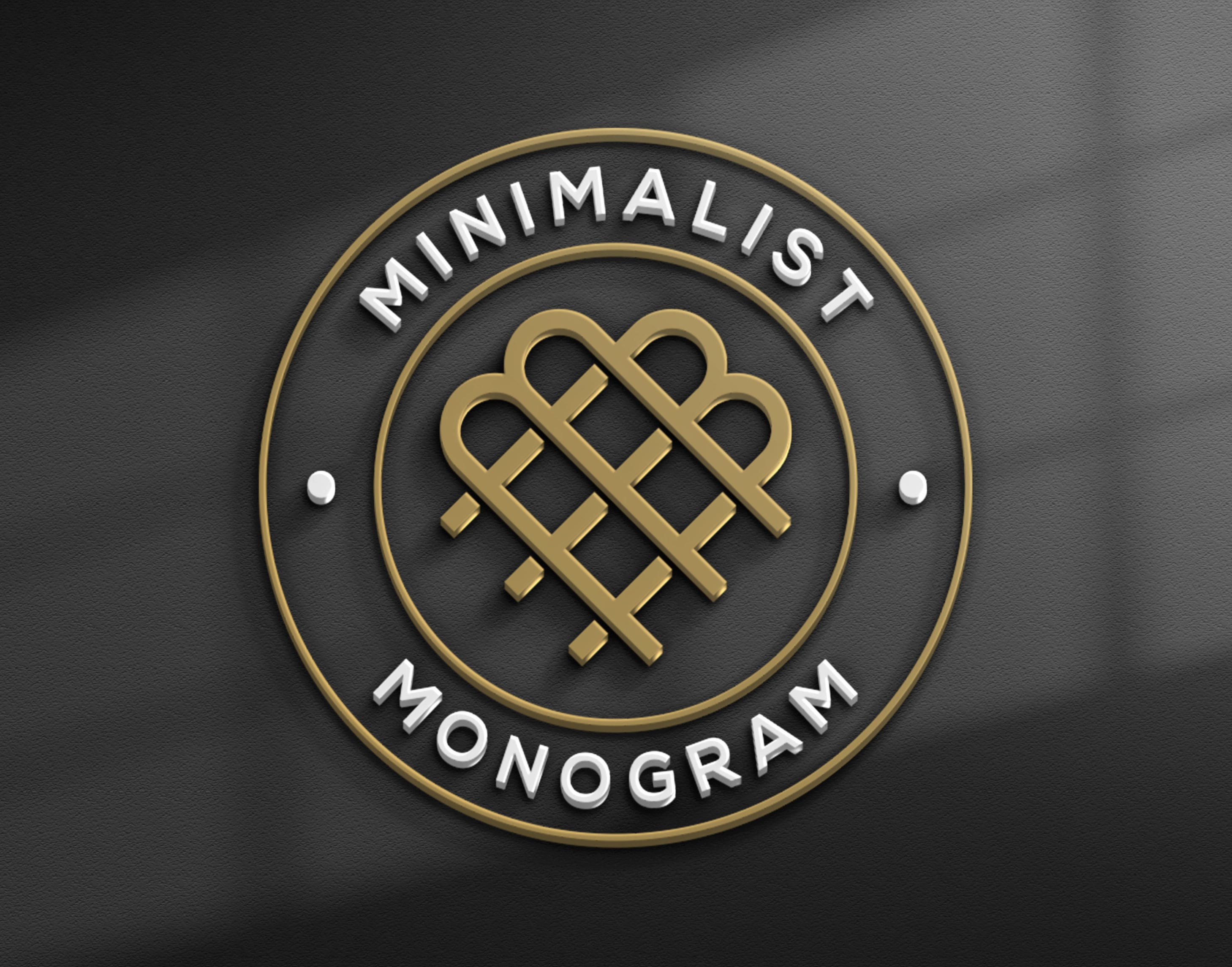 Minimalist Monogram Logo Design 