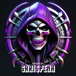 Purple Reaper Twitch Badges