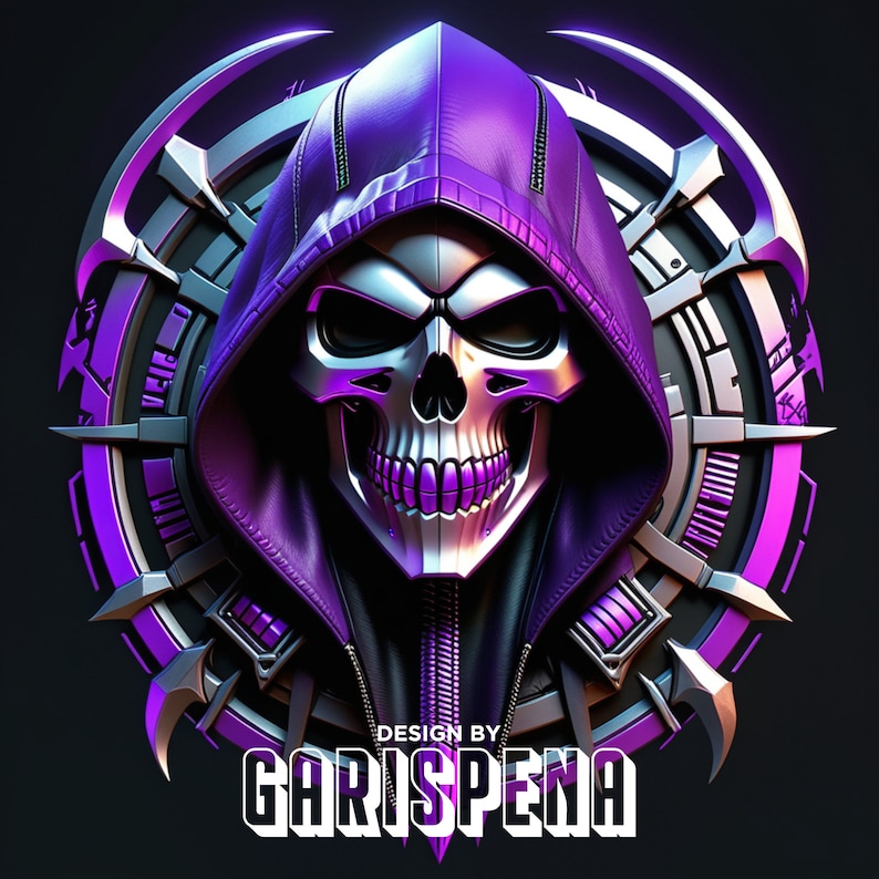 Purple Reaper Twitch Badges