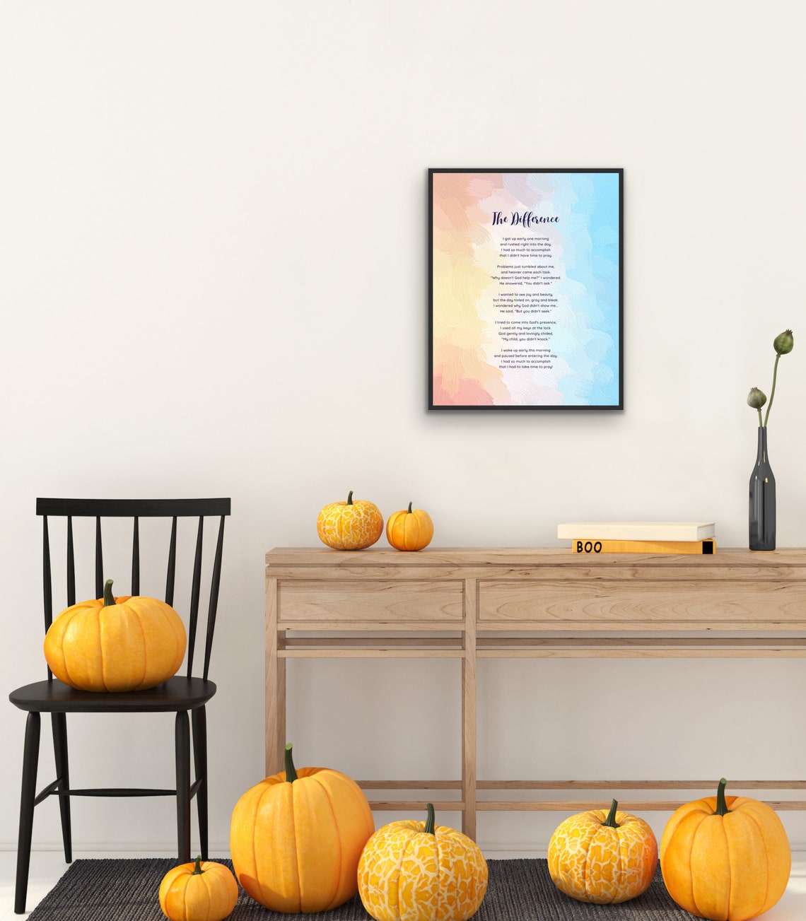 The Difference Poem (digital Download) - Religious Prayer Reminder ...