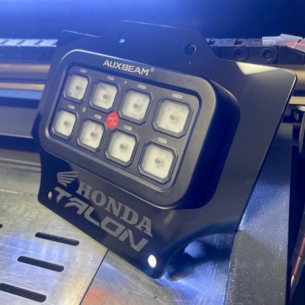 Honda talon AUXBEAM  Custom switch panel mount