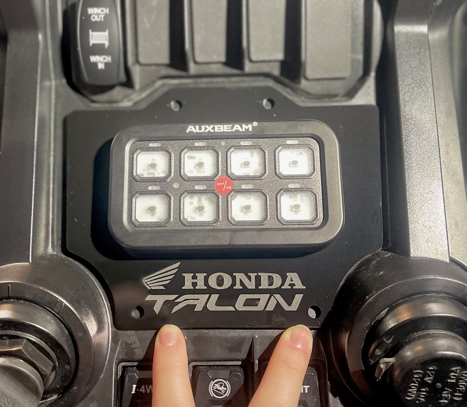 Honda Talon AUXBEAM Custom Switch Panel Mount Etsy