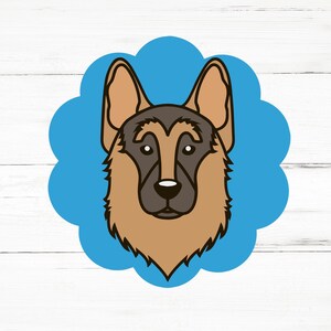 German Shepherd SVG, German Shepherd PNG, German Shepherd Design Files, German Shepherd Bundle, German Shepherd Designs