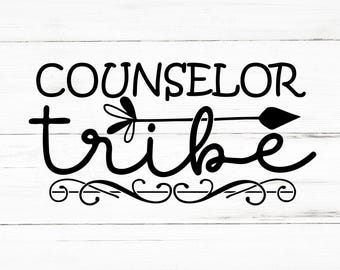 Counselor Tribe SVG, Counselor Tribe PNG, Counselor Tribe Design Files, Counselor Tribe Bundle, Counselor Tribe Designs