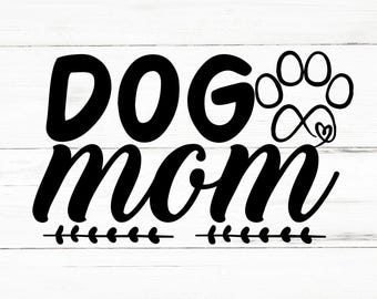 Dog Mom SVG, Dog Mom PNG, Arquivos de Design Dog Mom, Pacote Dog Mom, Designs Dog Mom
