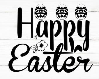 Happy Easter SVG, Happy Easter PNG, Happy Easter Design Files, Happy Easter Bundle, Happy Easter Designs