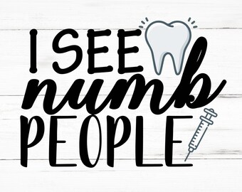 I See Numb People SVG, I See Numb People PNG, I See Numb People Design Files, I See Numb People Bundle, I See Numb People Designs