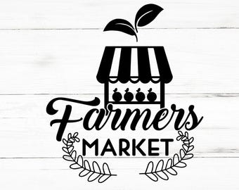 Farmers Market SVG, Farmers Market PNG, Farmers Market Design Files, Farmers Market Bundle, Farmers Market Designs