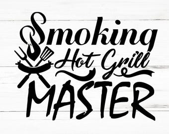 Smoking Hot Grill Master SVG, Smoking Hot Grill Master PNG, Smoking Hot Grill Master Design Files, Smoking Hot Grill Master Bundle
