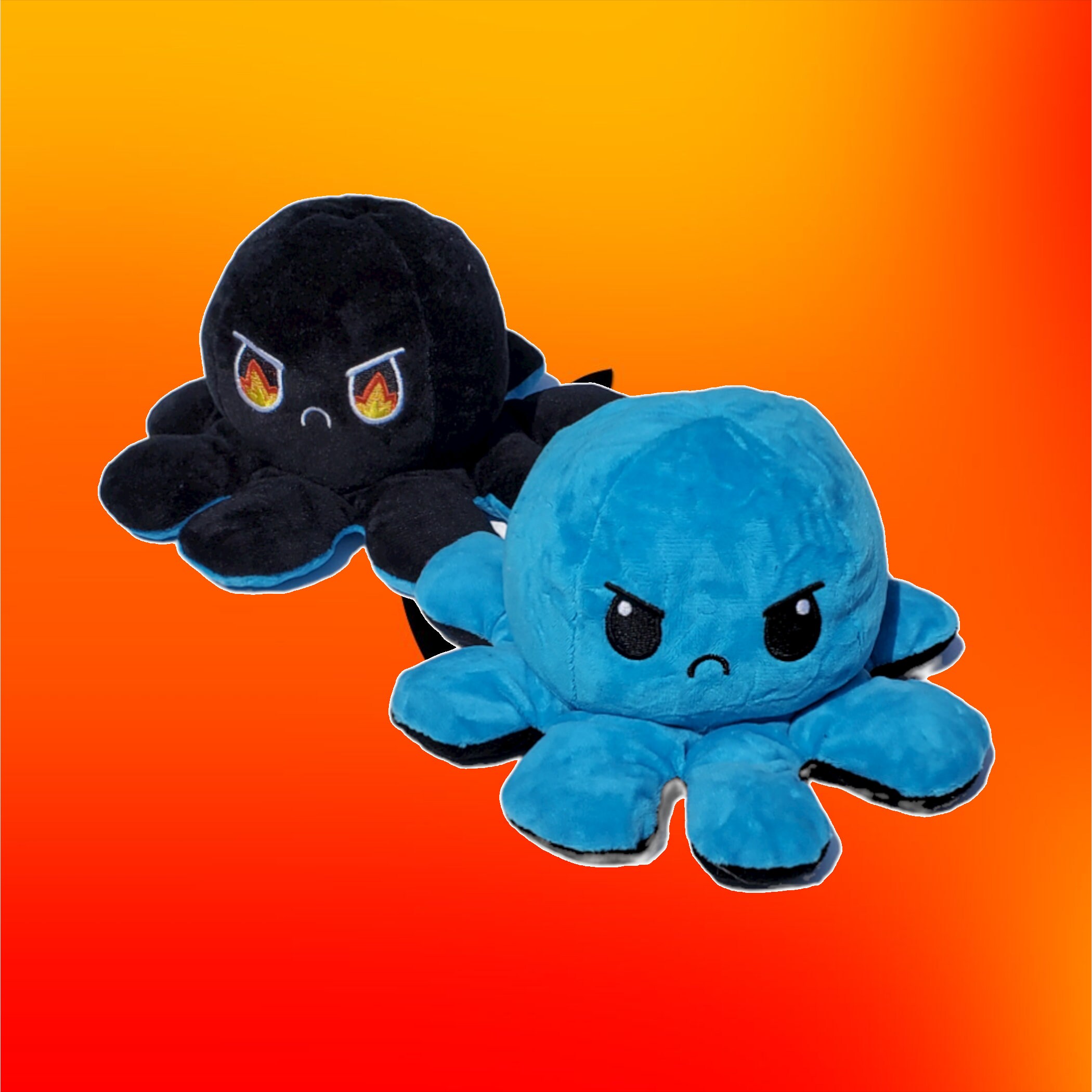 grumpy octopus plush