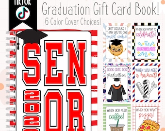 Printed Graduation Gift Card Book | College Care Package | High School Graduation Gift | College Graduation Gift | 2026 Graduation Gift