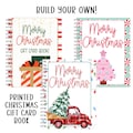 Printed BYO Christmas Gift Card Book | Christmas Gift Card Holder | College Gift | Christmas Gift for Adults & Teenagers | Build Your Own