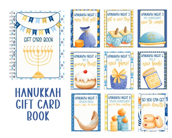 Happy Hanukkah Greeting Card - Jewish Festival Of Lights Celebration Card