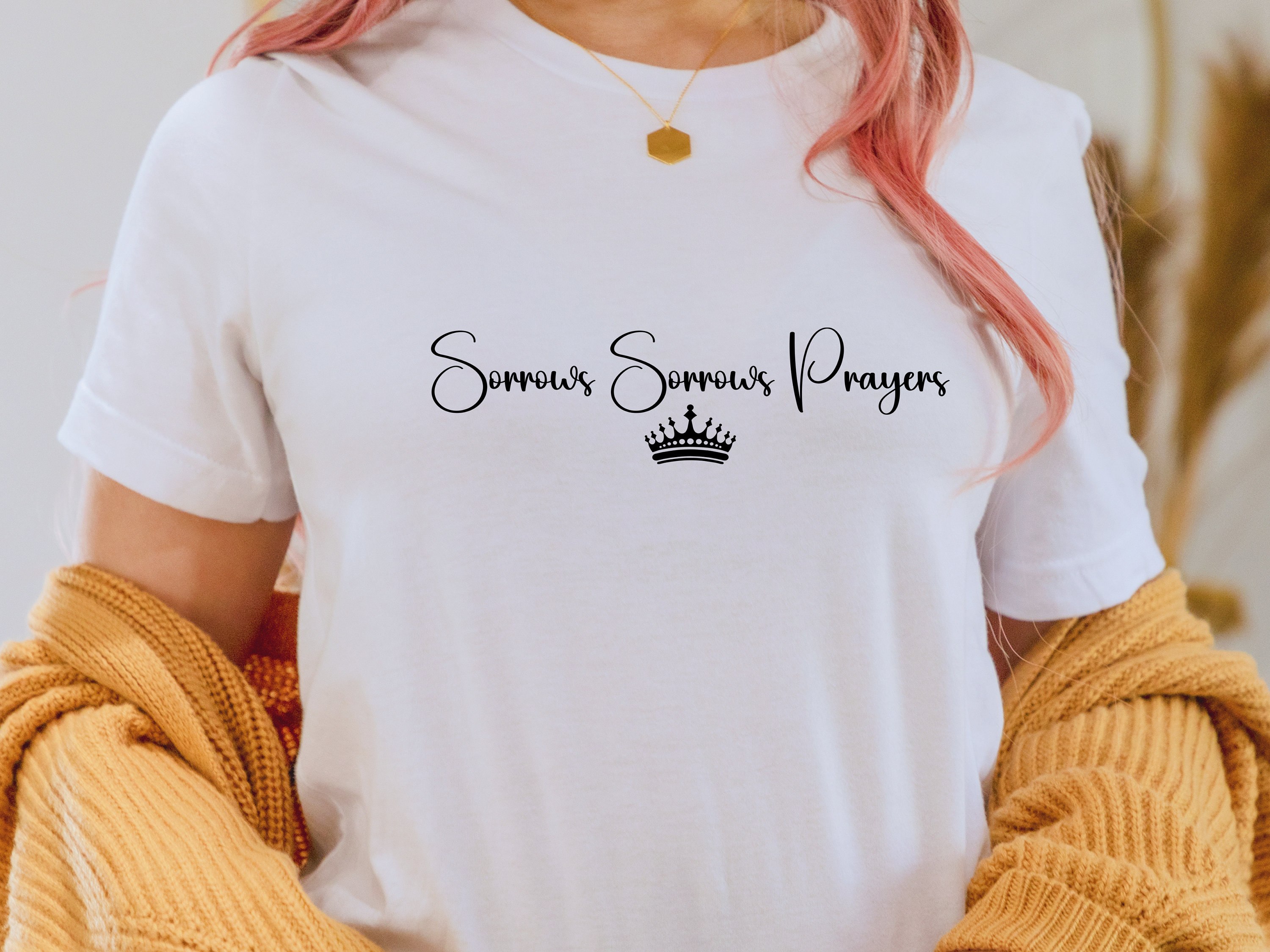 Sorrows Sorrows Prayers SVG Prayers SVG Queen Charlotte - Etsy
